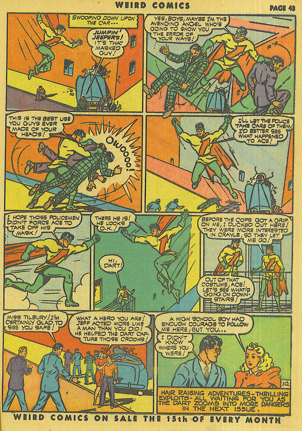 Read online Weird Comics comic -  Issue #17 - 42