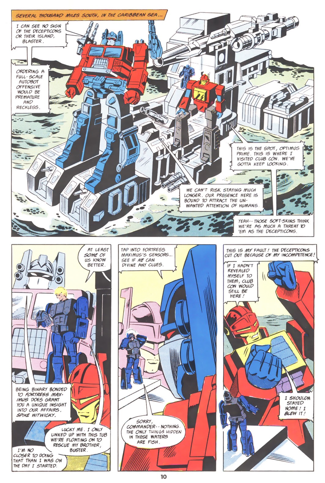 Read online The Transformers (UK) comic -  Issue #206 - 9