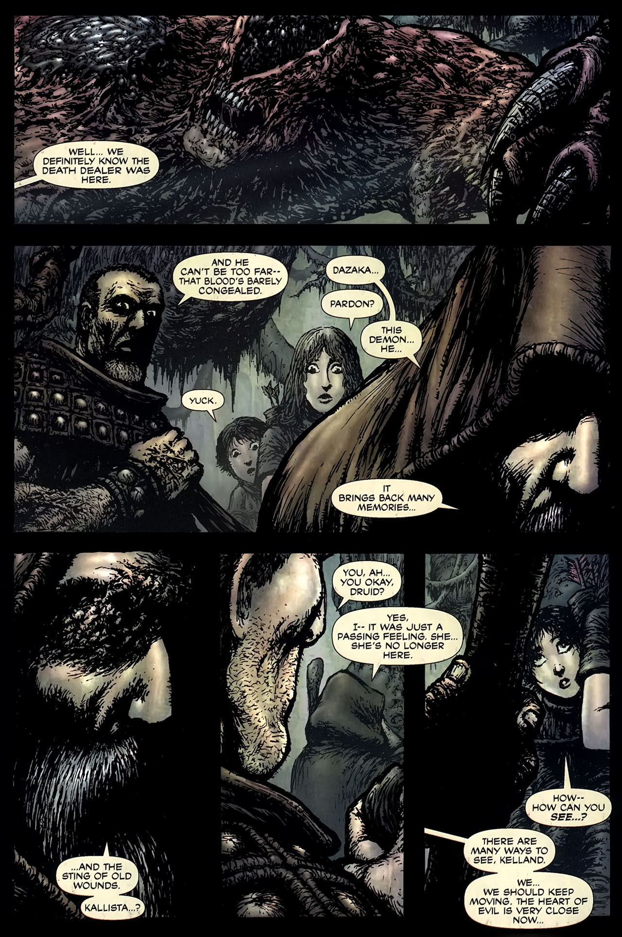Read online Frank Frazetta's Death Dealer comic -  Issue #5 - 15