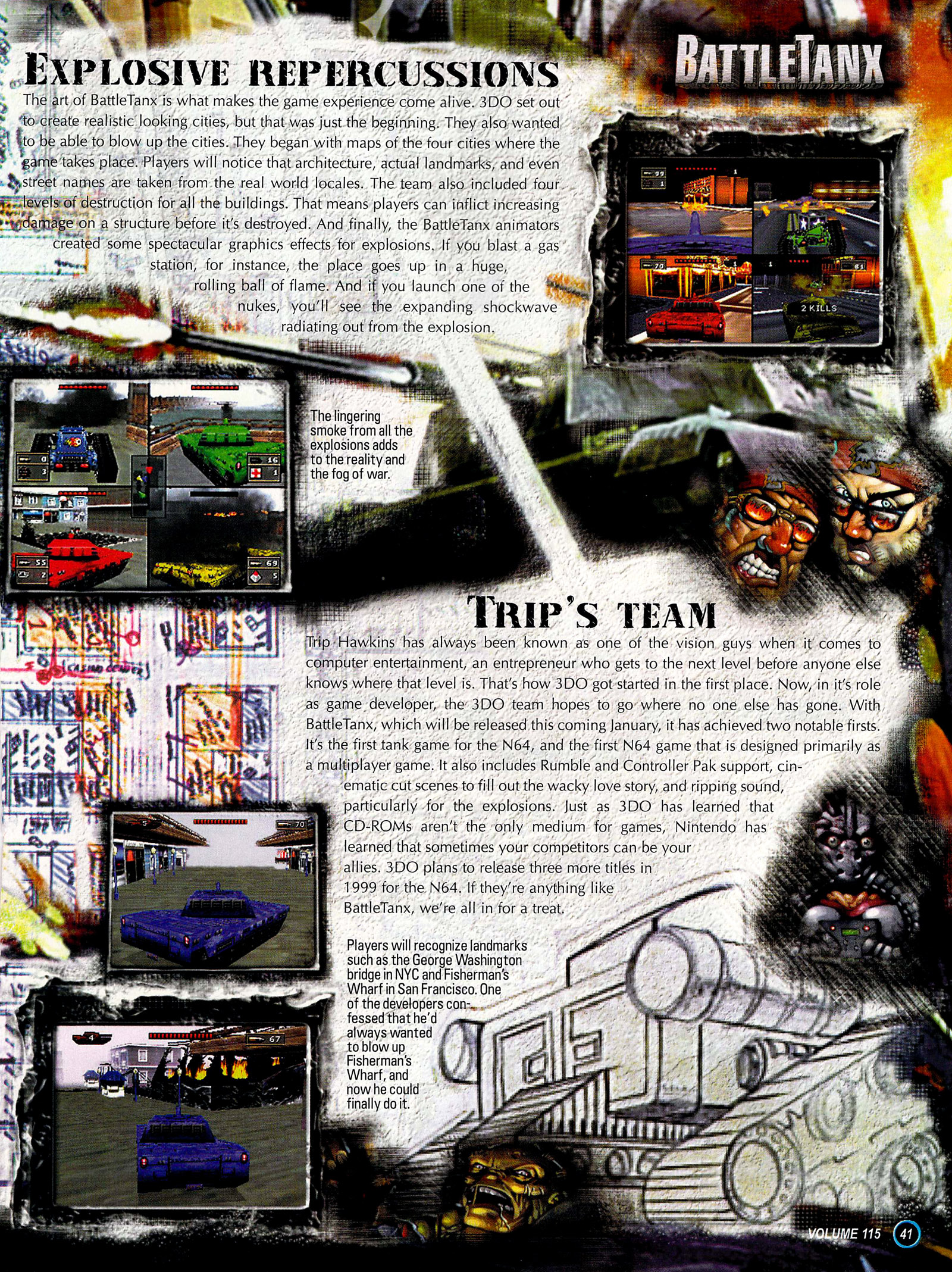 Read online Nintendo Power comic -  Issue #115 - 43