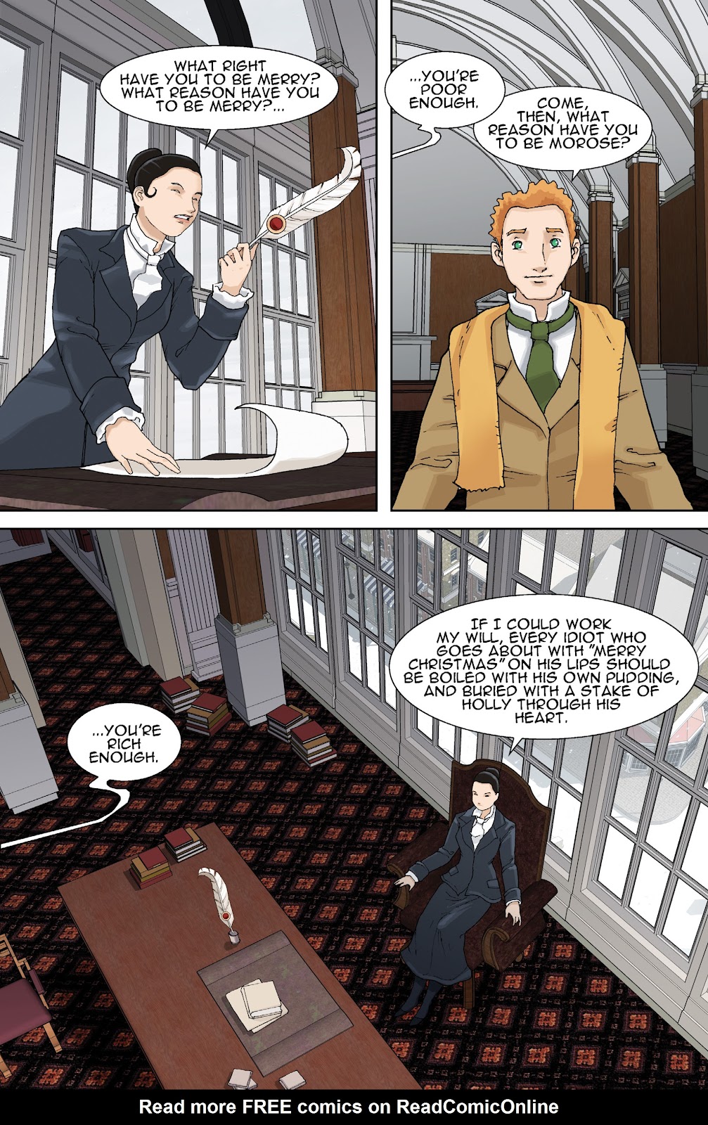 A Christmas Carol: The Night That Changed The Life Of Eliza Scrooge issue TPB - Page 13