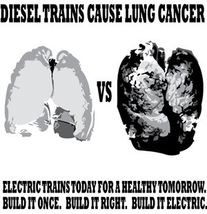 Diesel Trains Cause Lung Cancer