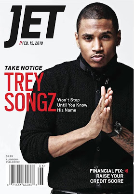 >Trey Songz en couv&rsquo; JET Magazine