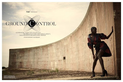 Ajuma Nasenyana « Ground Control » pour Arise Magazine