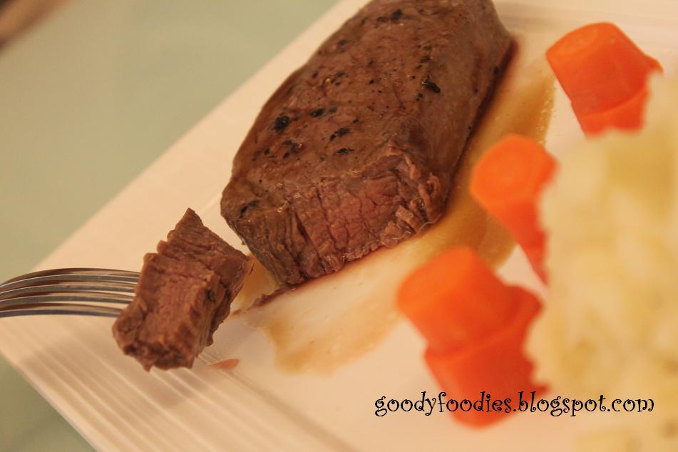 GoodyFoodies I cooked Tenderloin & Sirloin Steaks