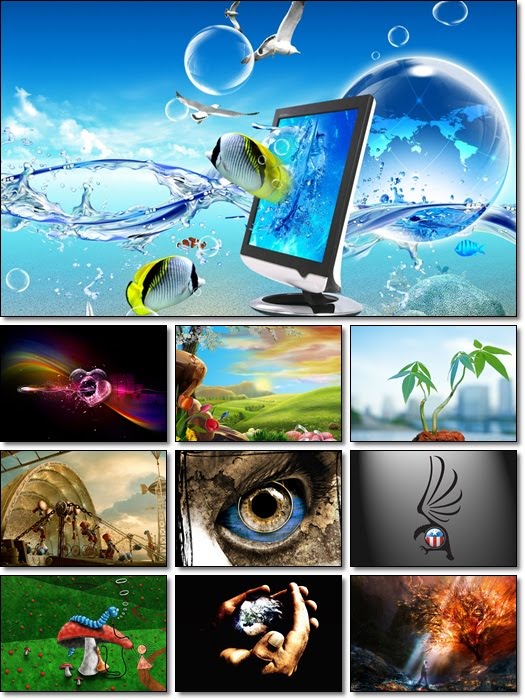 Graphic Desktop Wallpapers Pack Modern Wallpaper