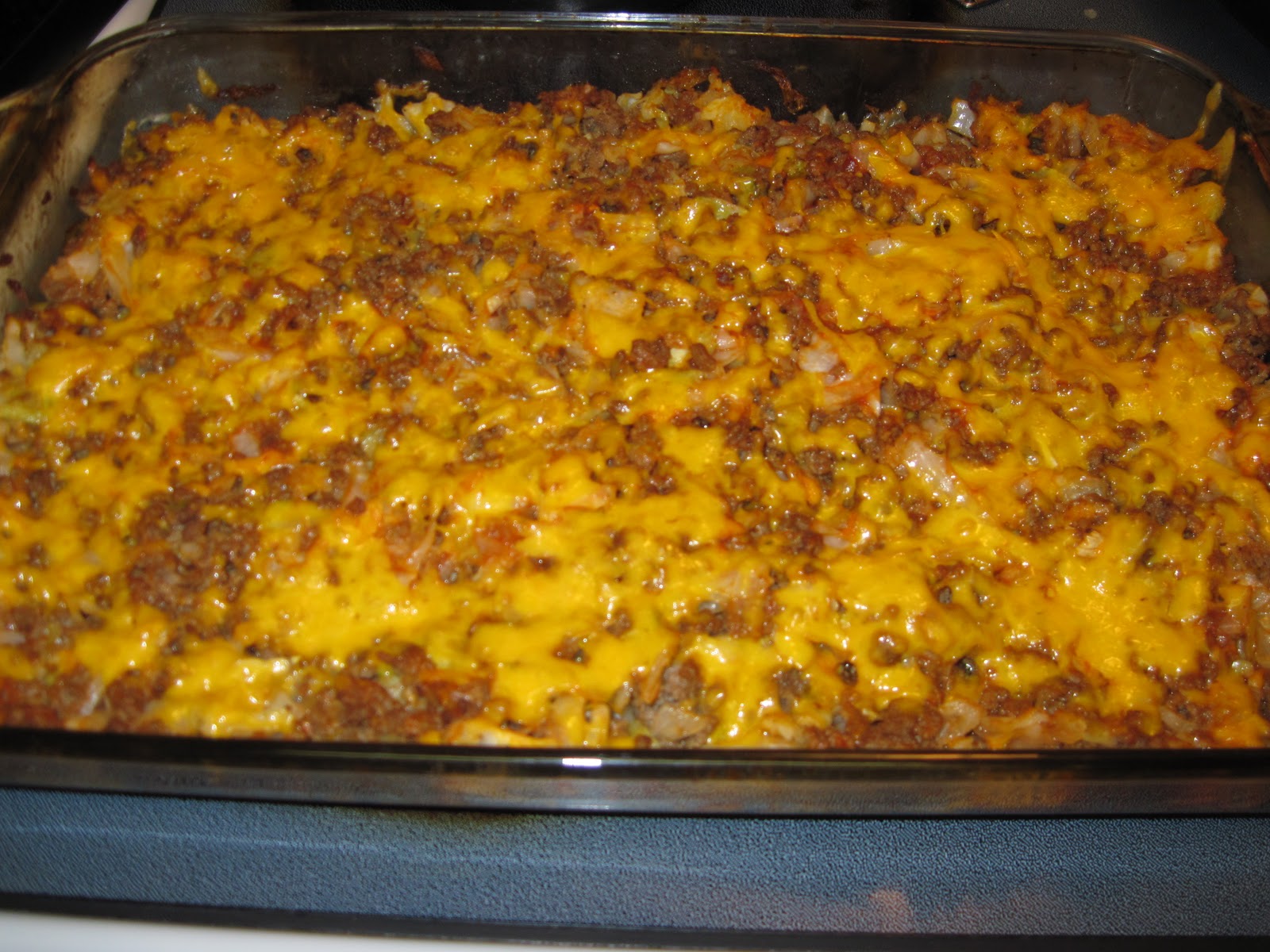 Luscious Low Carb Comforting Ground Beef and Cabbage Casserole