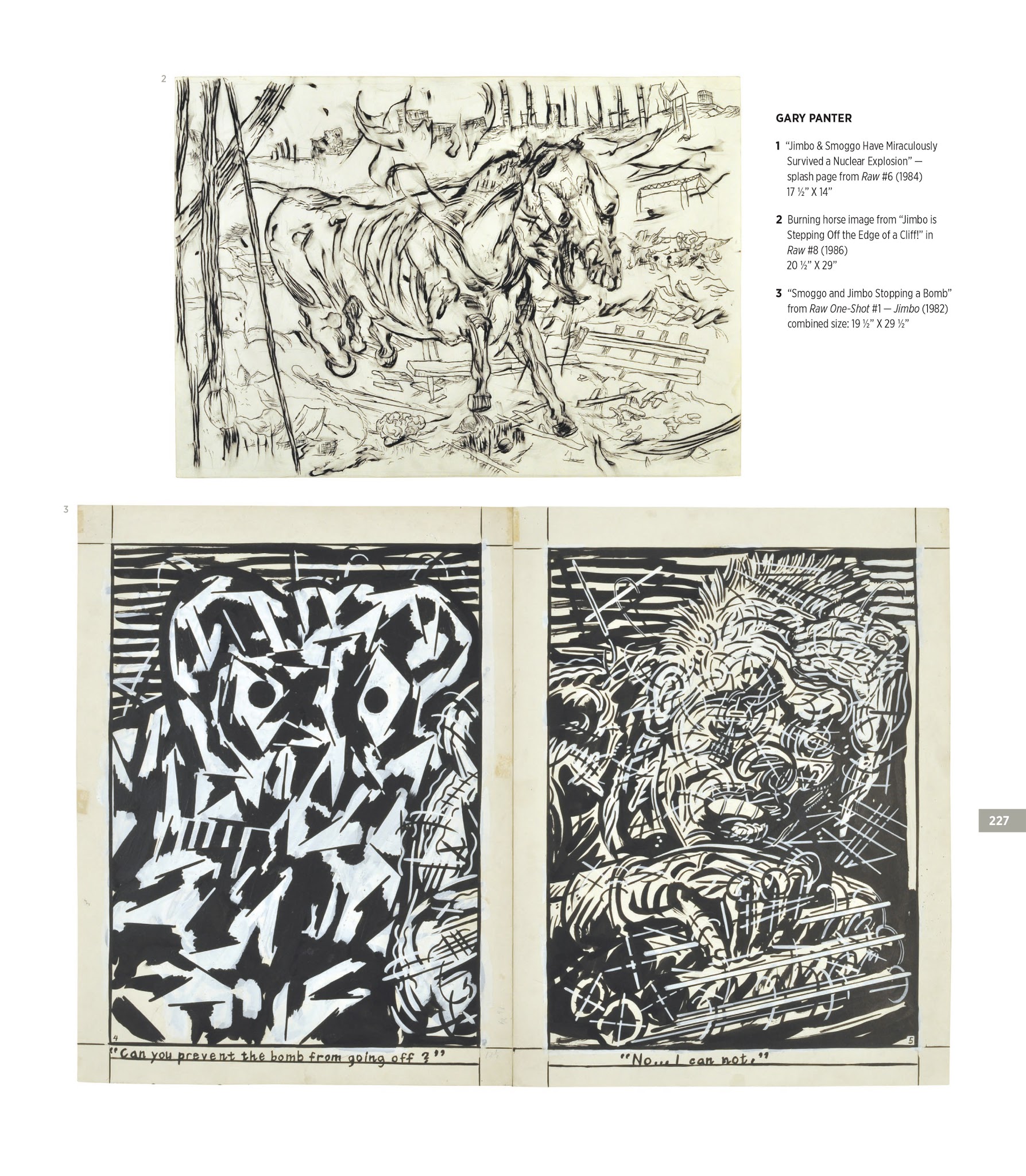 Read online The Blighted Eye: Original Comic Art From the Glenn Bray Collection comic -  Issue # TPB - 224