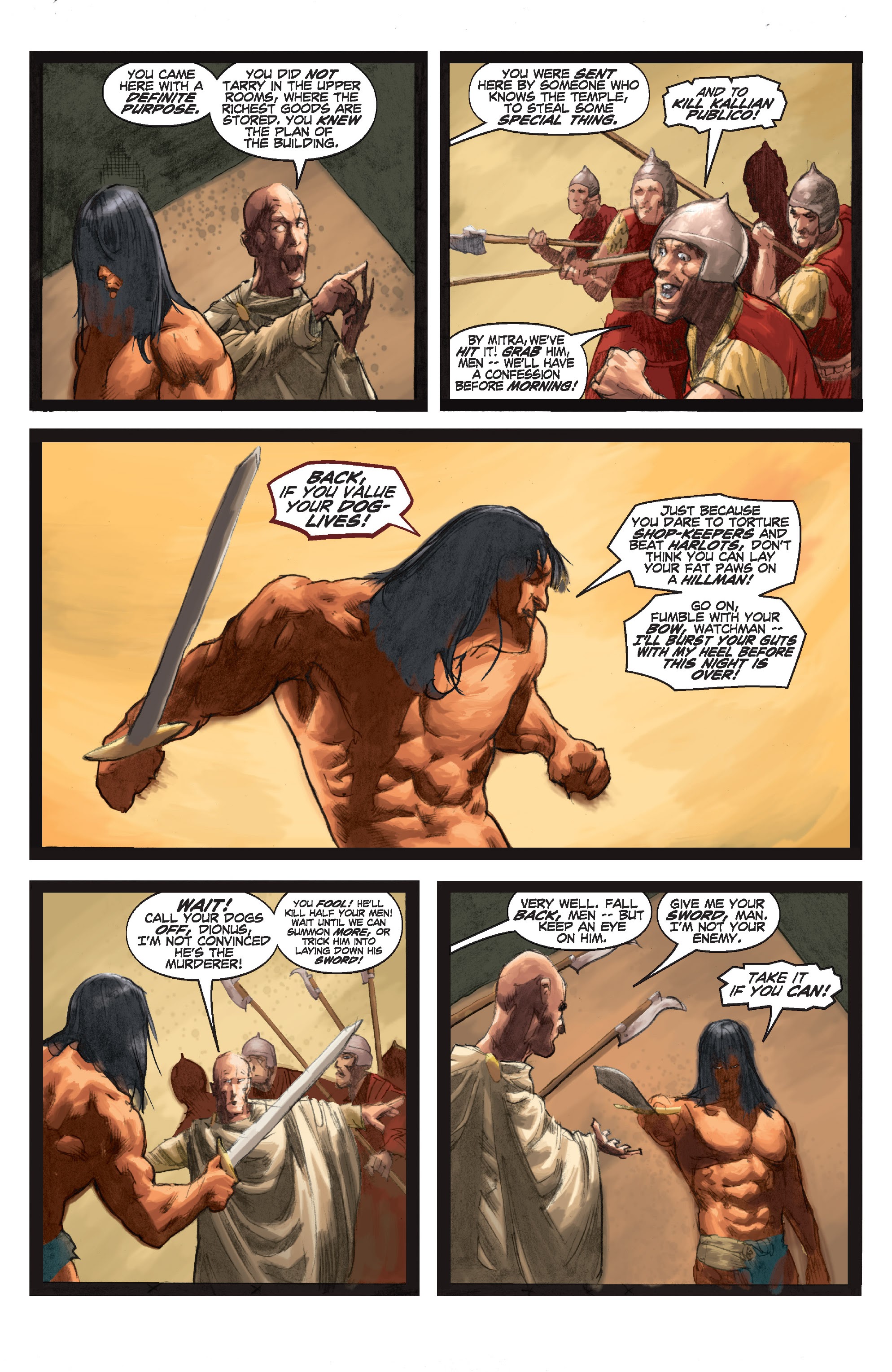 Read online Conan Chronicles Epic Collection comic -  Issue # TPB Out of the Darksome Hills (Part 3) - 39