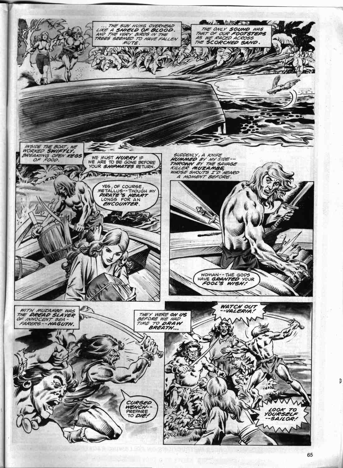 Read online The Savage Sword Of Conan comic -  Issue #74 - 62