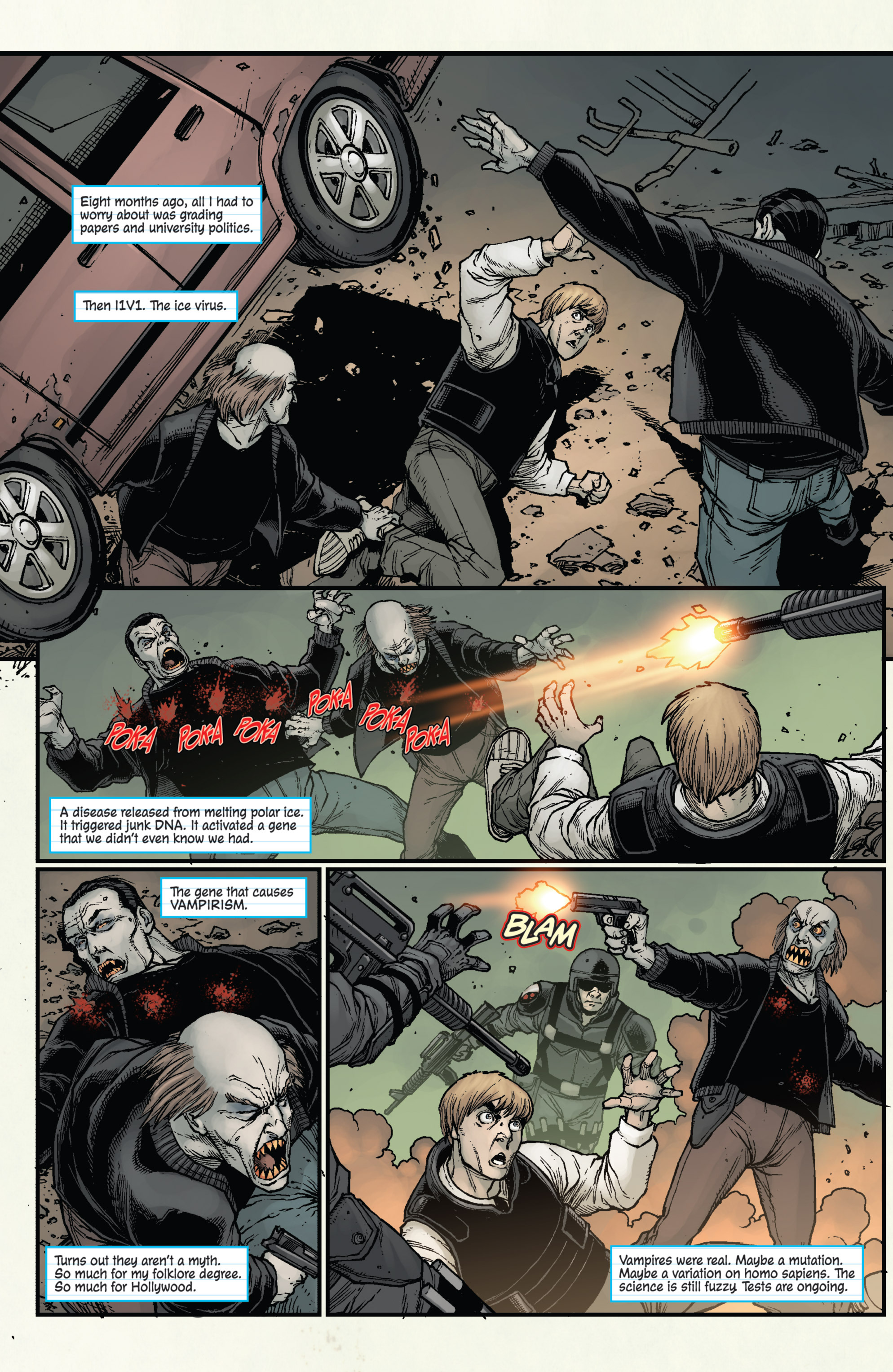 Read online Free Comic Book Day 2014 comic -  Issue # V-Wars - FCBD Special 000 - 4
