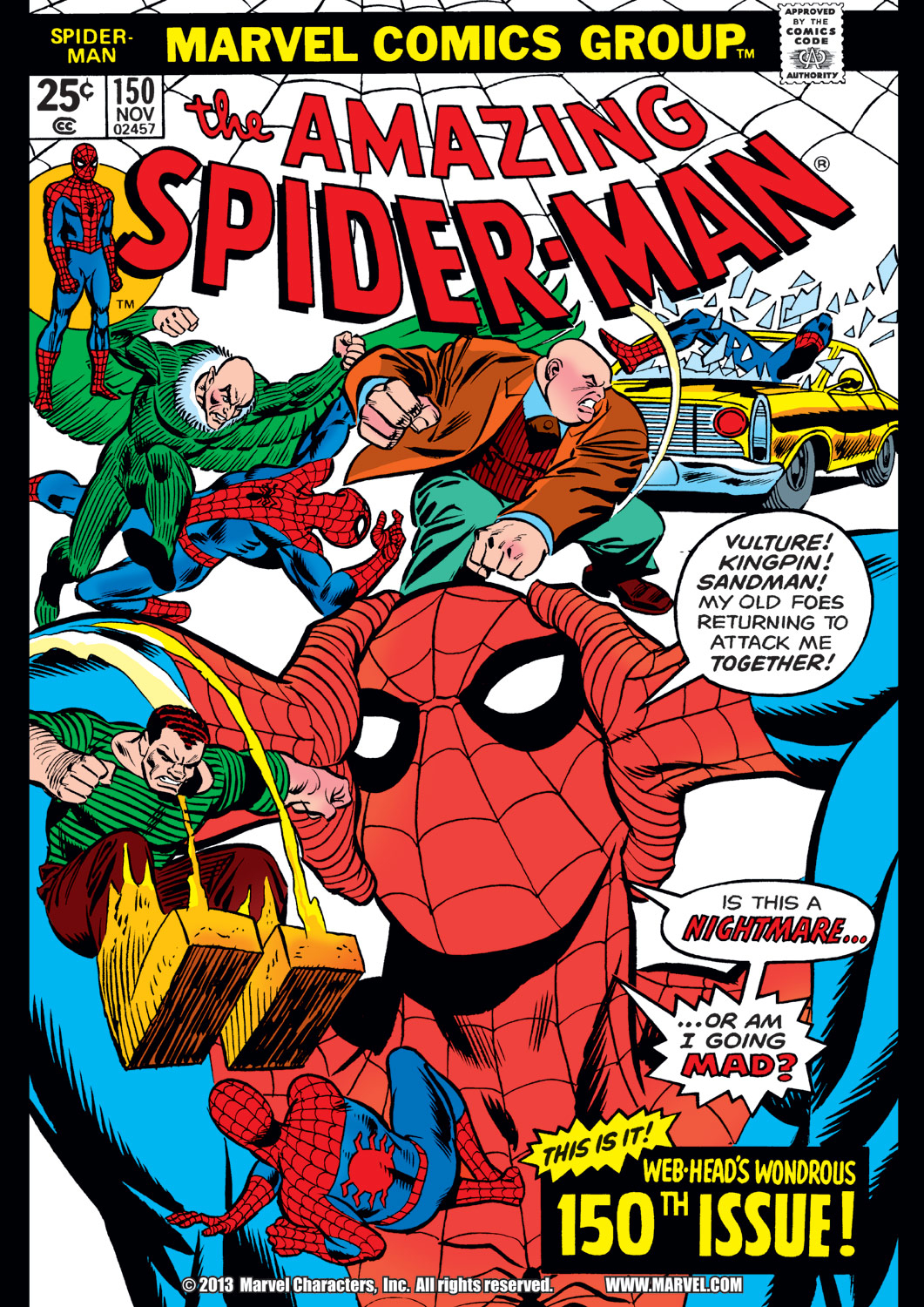 Read online The Amazing Spider-Man (1963) comic -  Issue #150 - 1