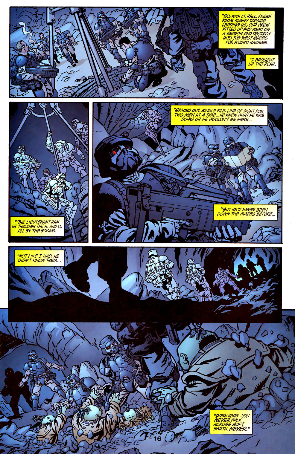 Read online Human Defense Corps comic -  Issue #3 - 17