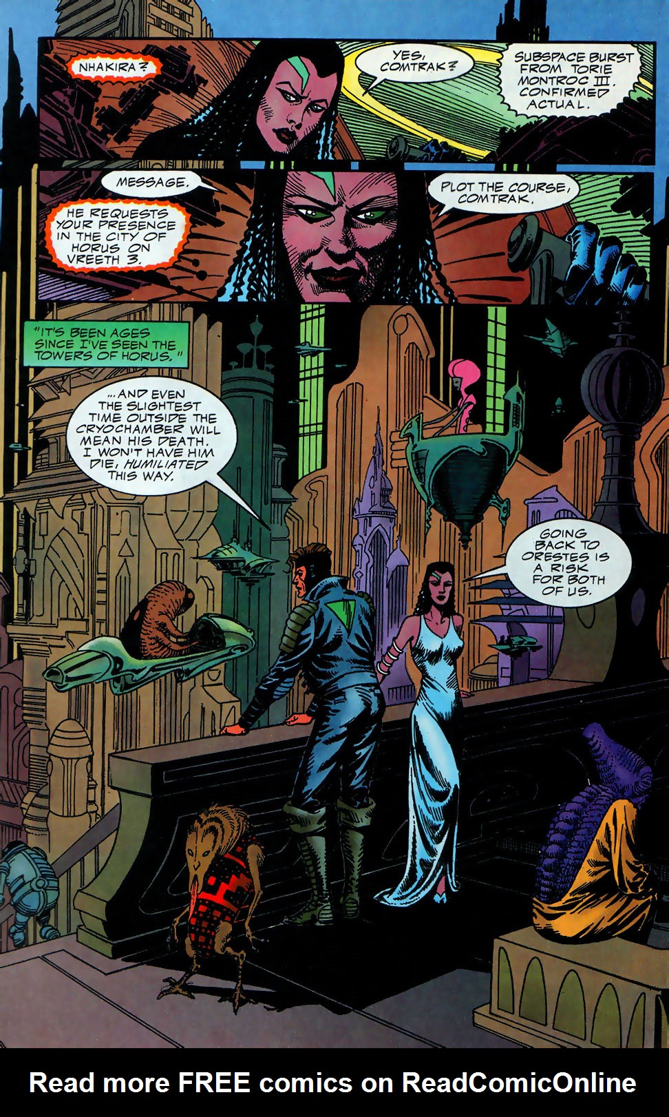 Read online Alien Legion: Binary Deep comic -  Issue # Full - 18