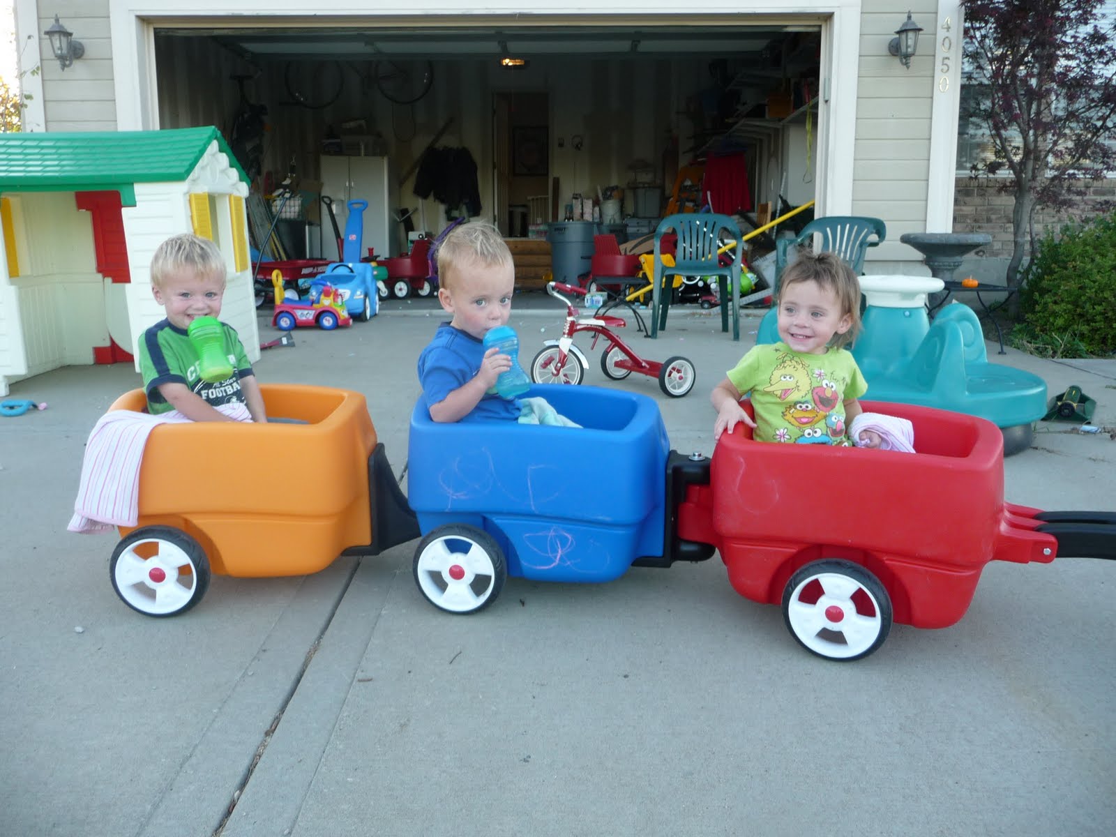 Frog and Tiger Make Five: At Last The Choo Choo Wagon