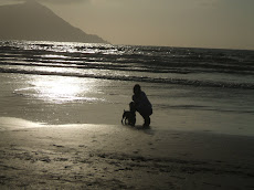 The beach is our "front yard"