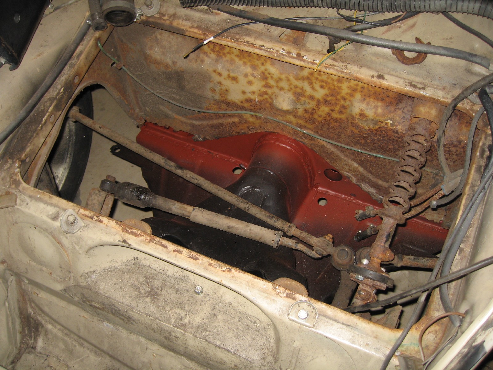 1974 volkswagen Beetle Restoration New frame head, new chassis, disc