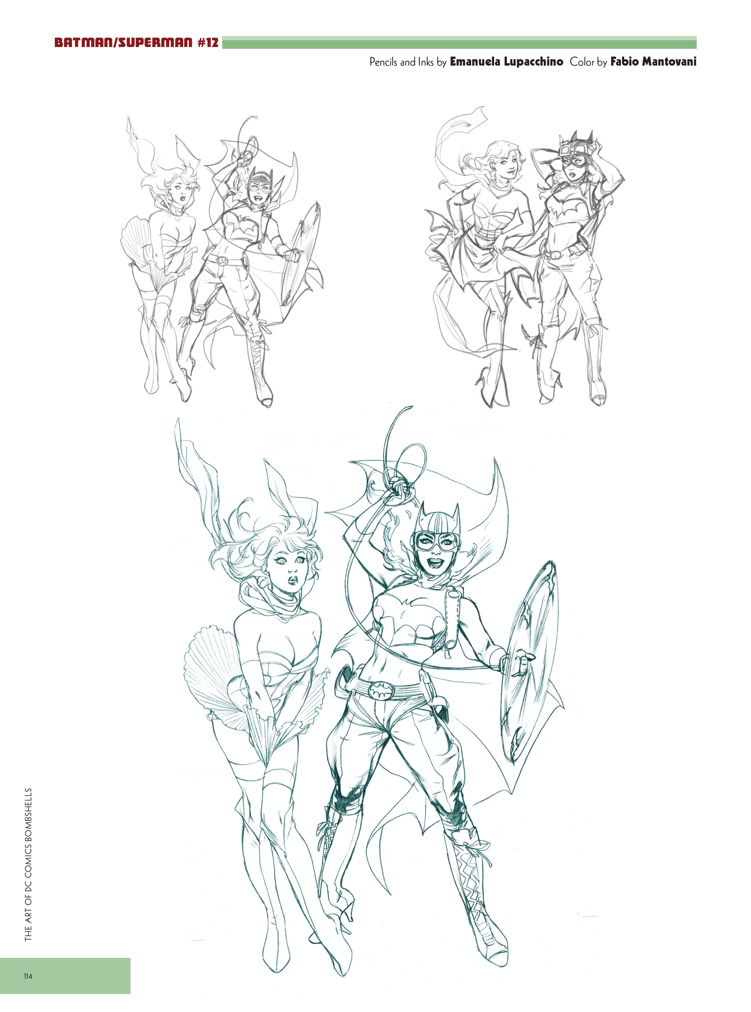 Read online The Art of DC Comics Bombshells comic -  Issue # TPB (Part 1) - 73