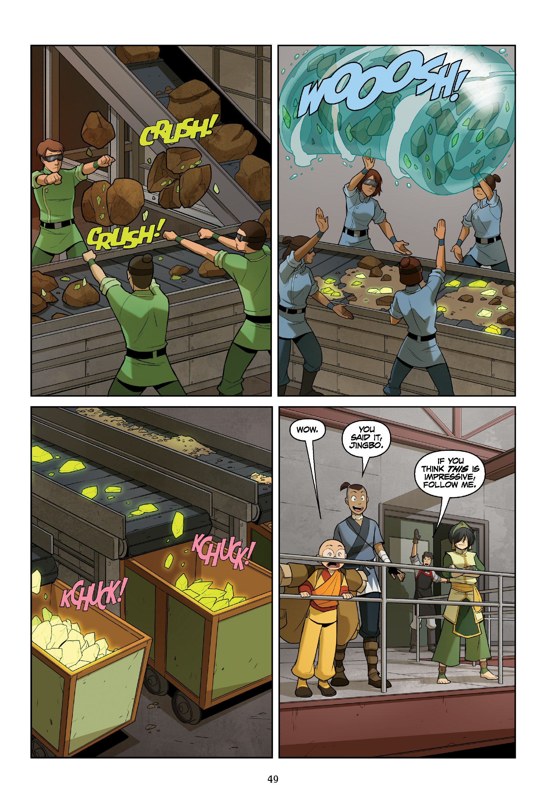 Read online Nickelodeon Avatar: The Last Airbender - The Rift comic -  Issue # _Omnibus (Part 1) - 49