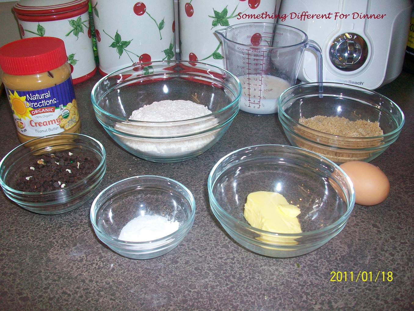 Something Different For Dinner January 2011