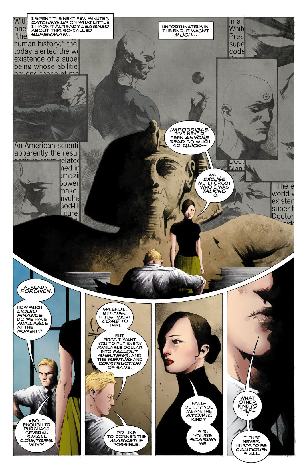 Read online Before Watchmen: Ozymandias comic -  Issue #3 - 12
