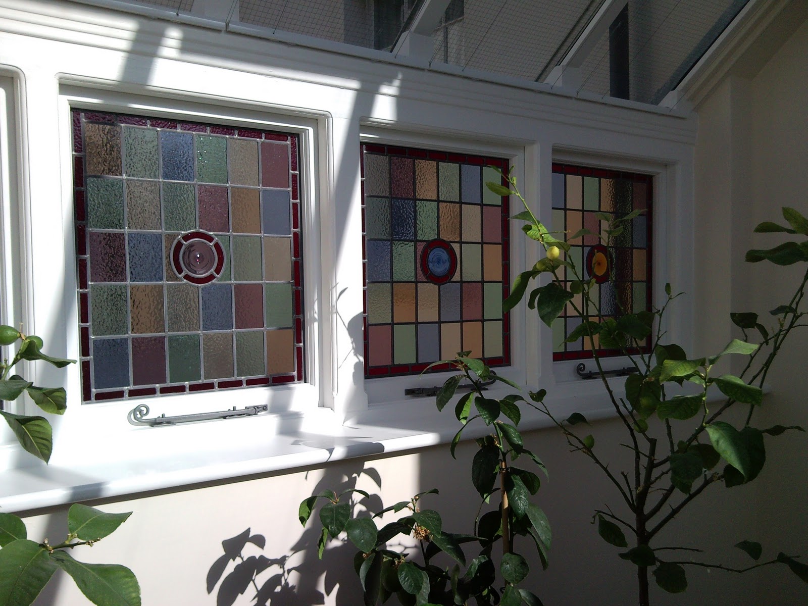 Vintage Home Blog Antique stained glass in today's Vintage Home