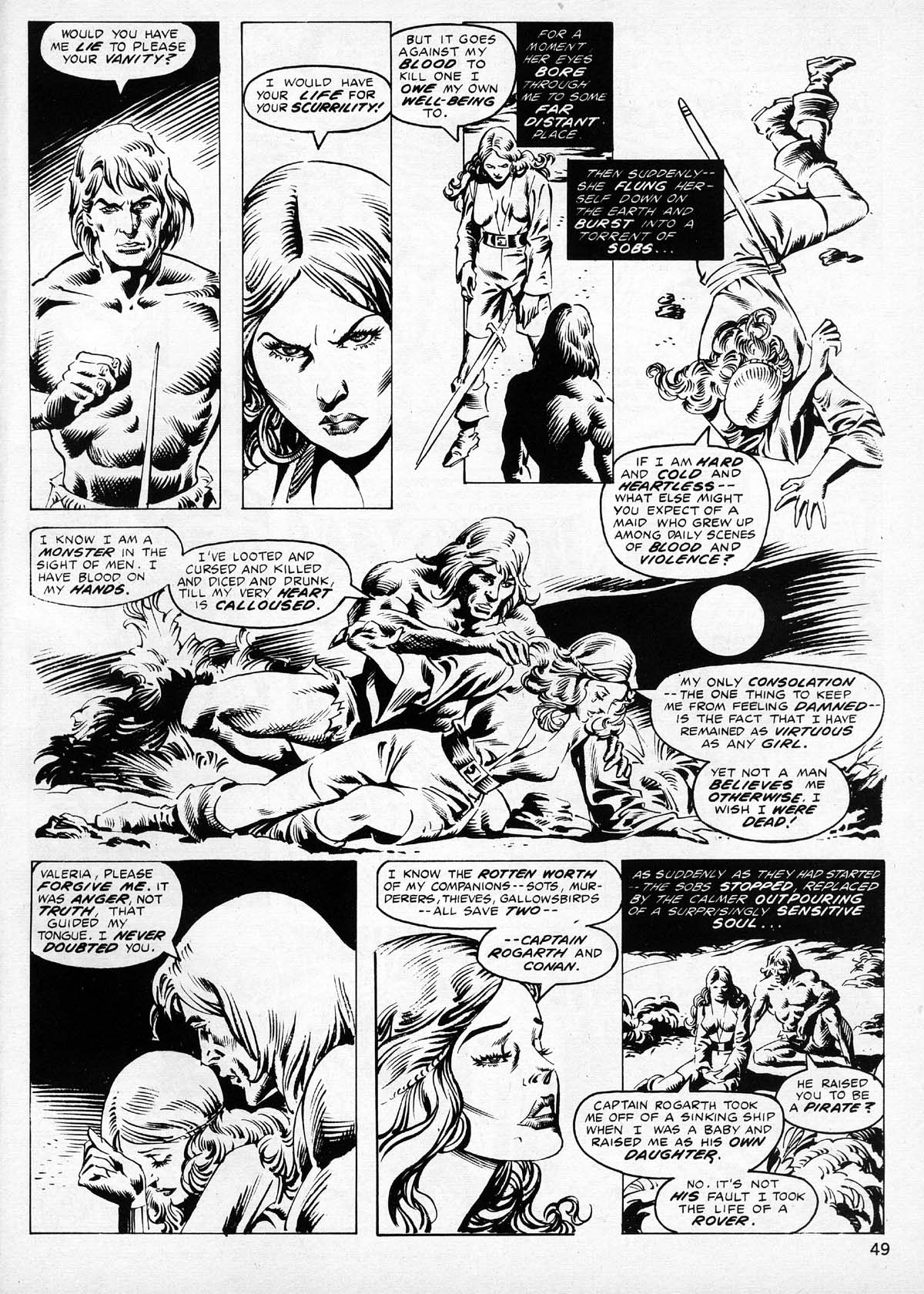 Read online The Savage Sword Of Conan comic -  Issue #77 - 48