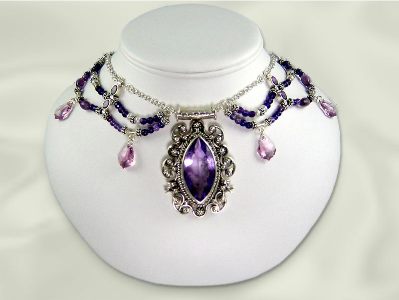 About Amethyst Jewelry Amethyst Necklace