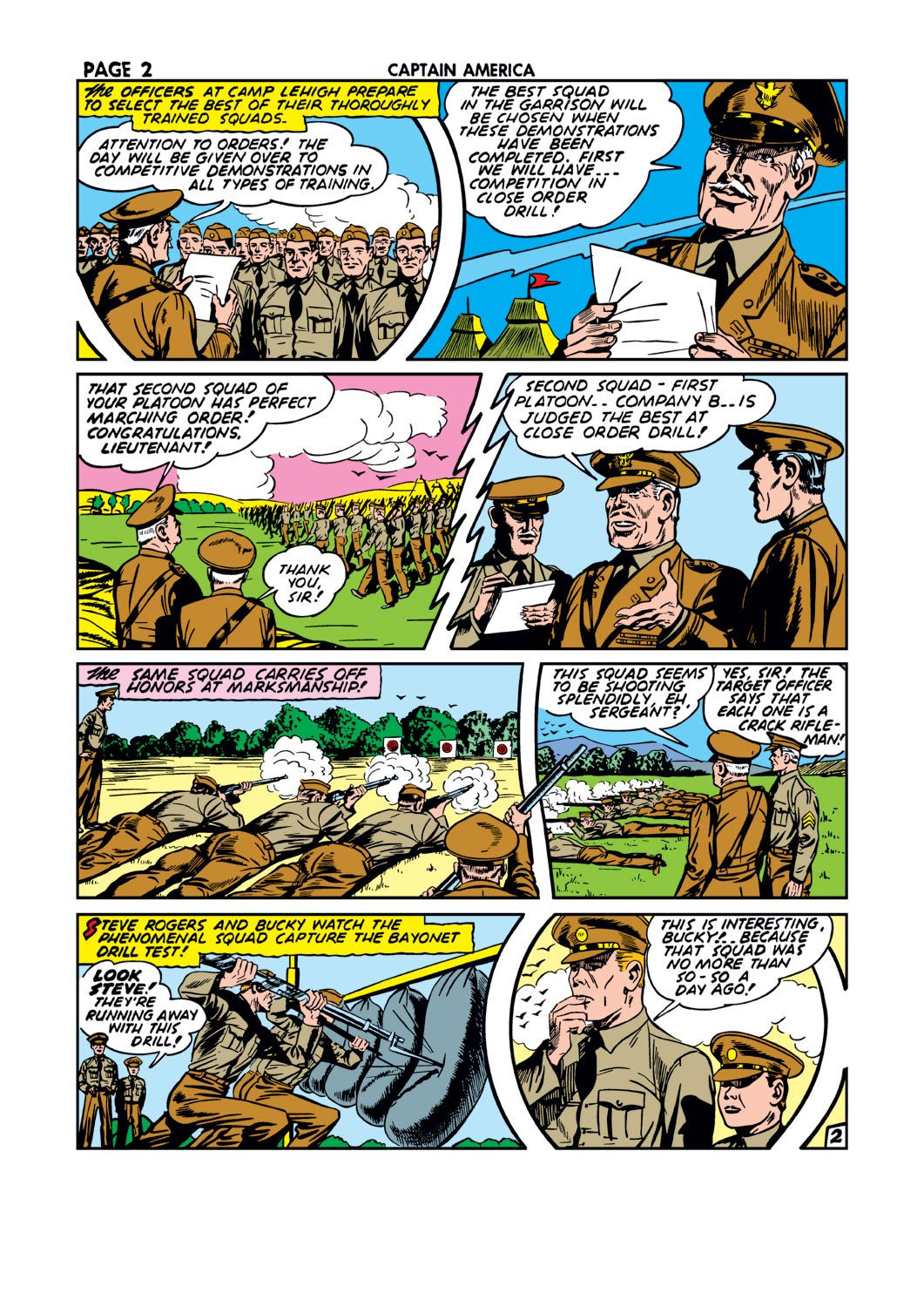Read online Captain America Comics comic -  Issue #11 - 3