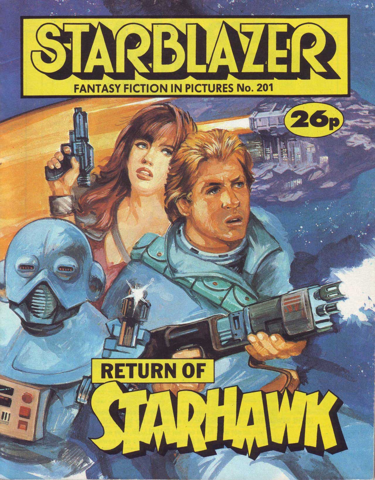 Read online Starblazer comic -  Issue #201 - 1