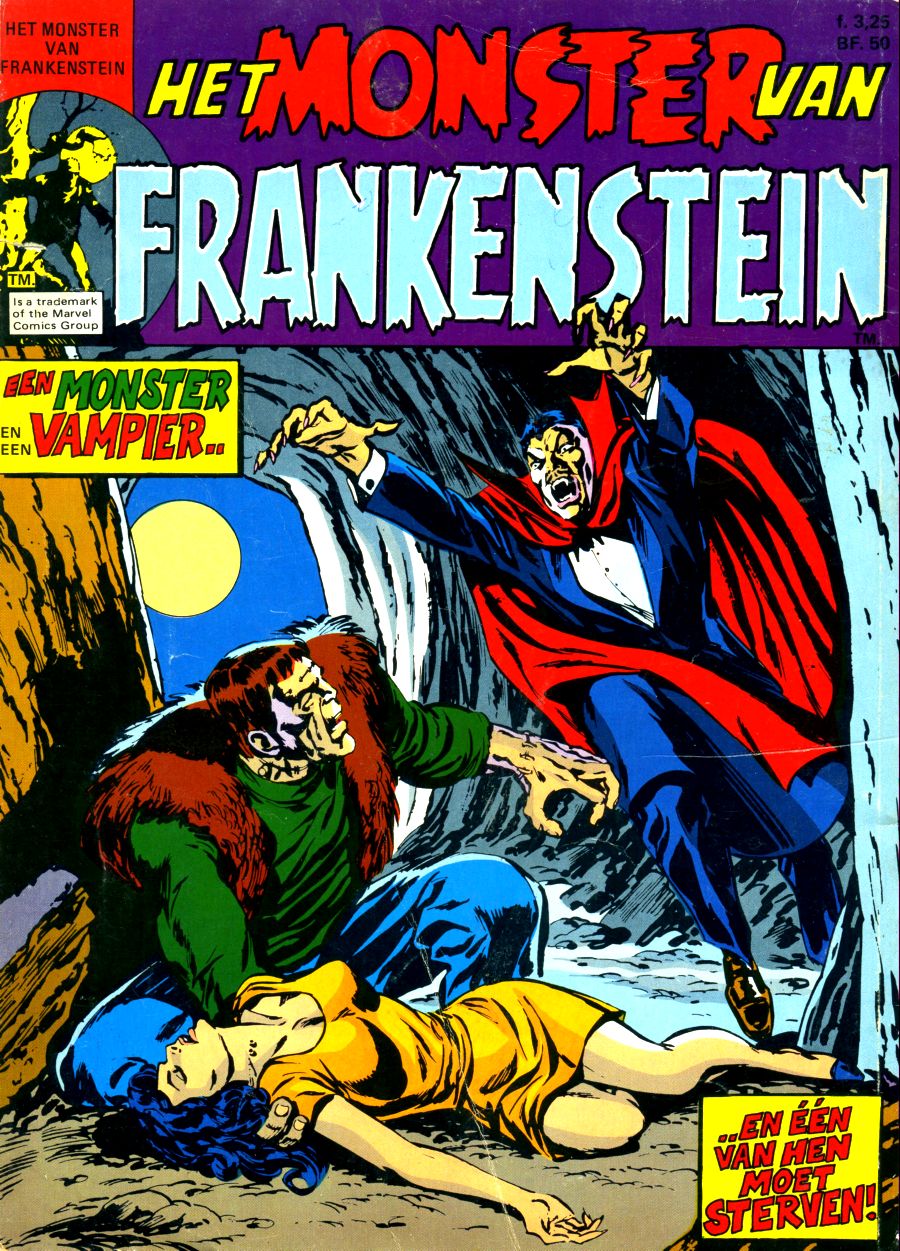 HET verzameloord FRANKENSTEIN 36 COMICS