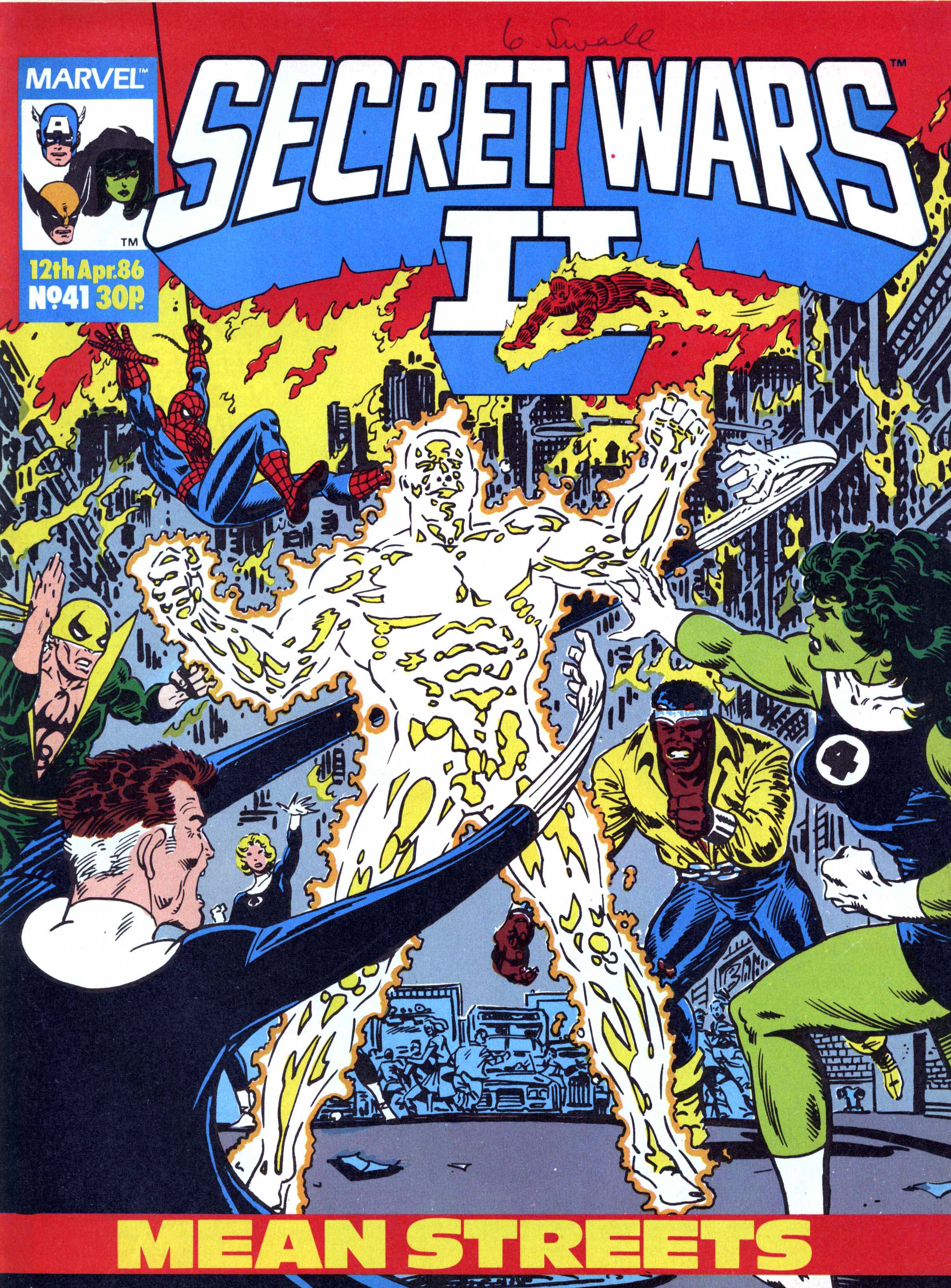 Read online Secret Wars (1985) comic -  Issue #41 - 1