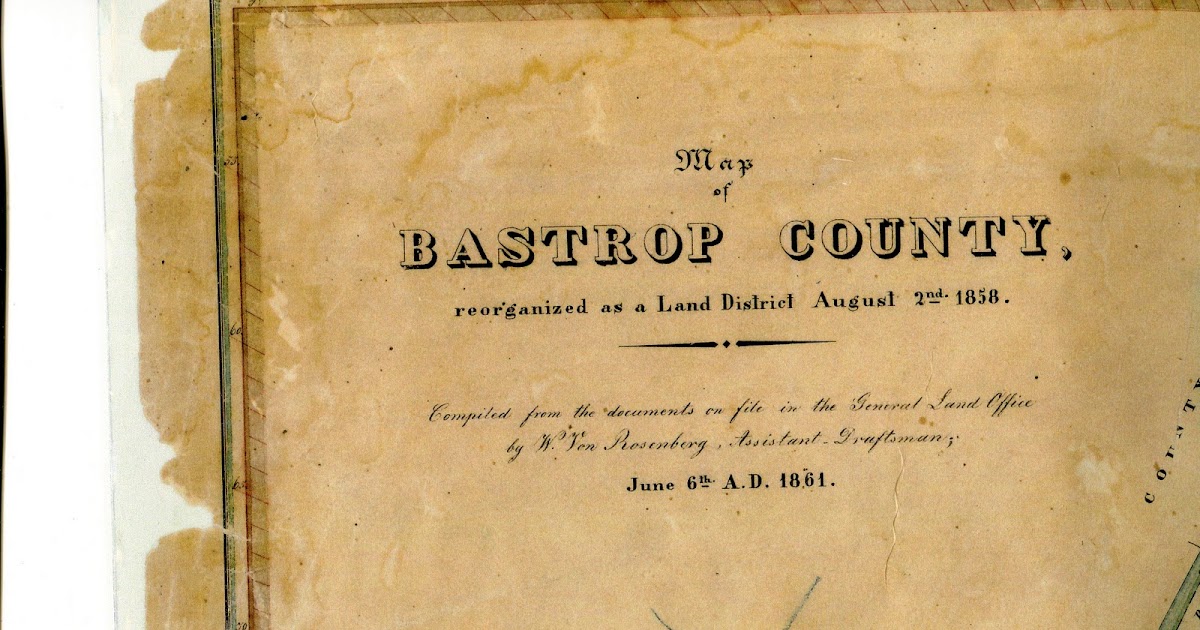 Sons of the Republic of Texas: Bastrop County Headright Maps