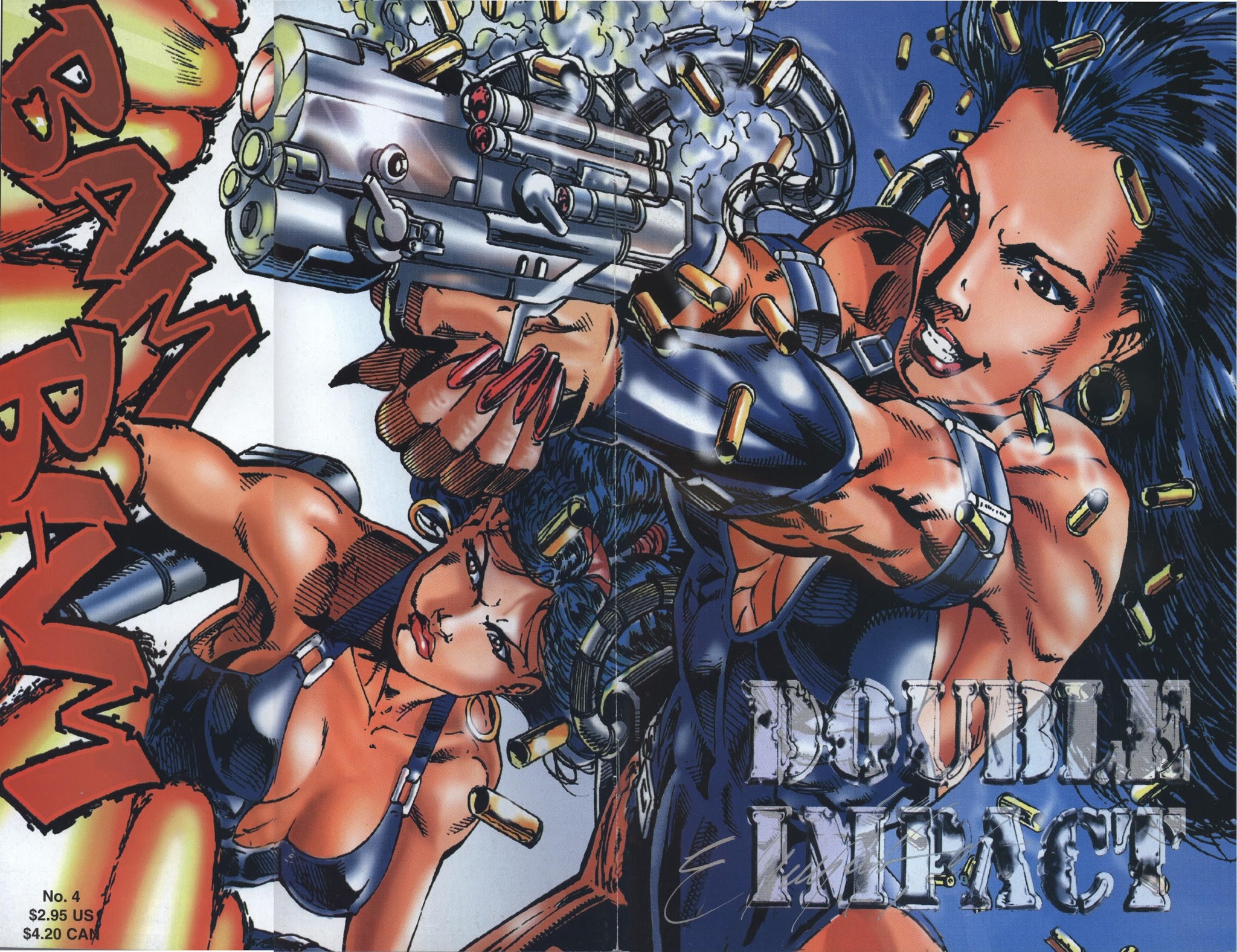 Read online Double Impact comic -  Issue #4 - 1
