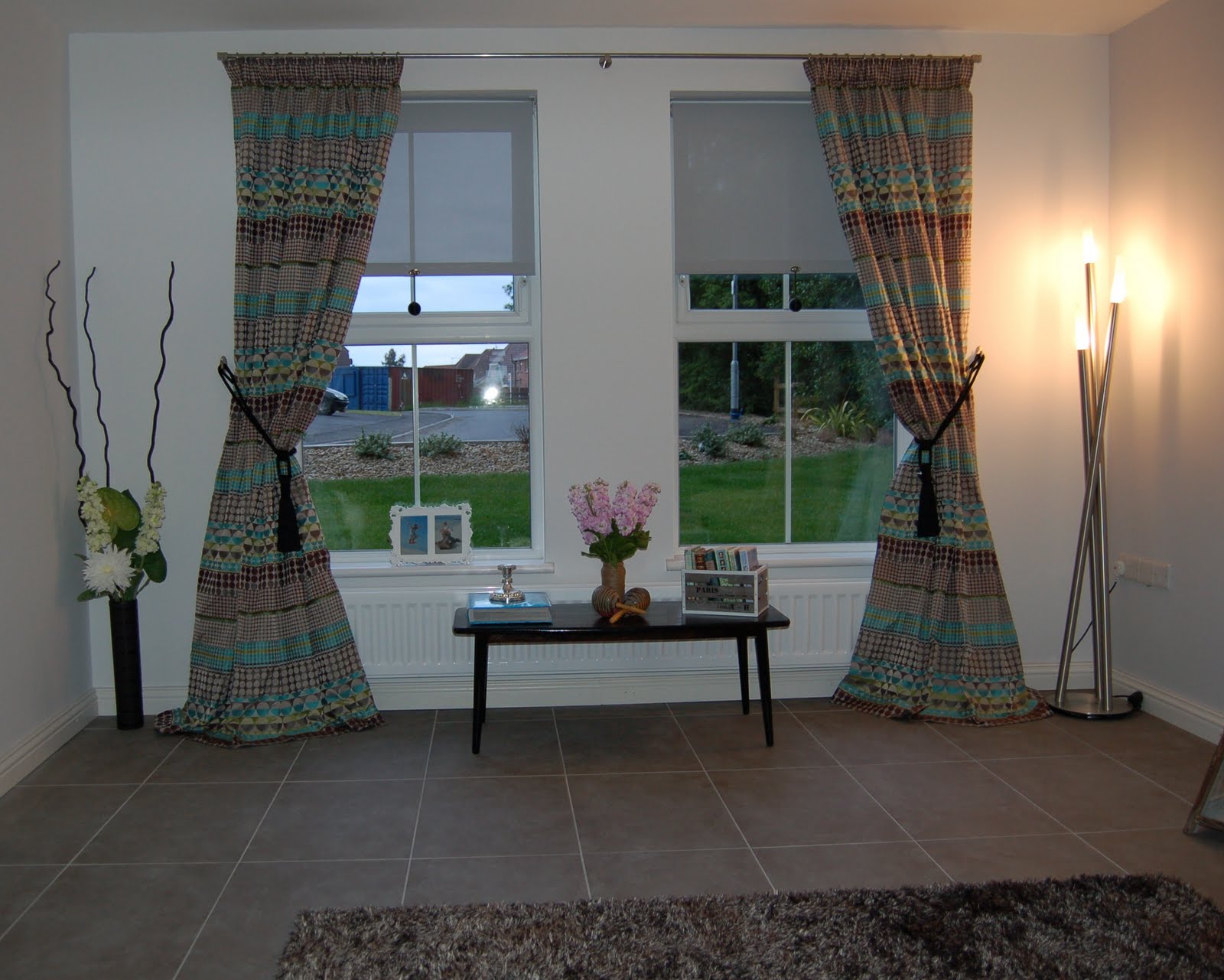 My Life and Loves: Finished Living Room Curtains