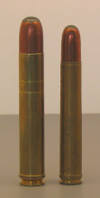 Both the .550 Magnum and the 458 Lott use straight-walled belted cases.