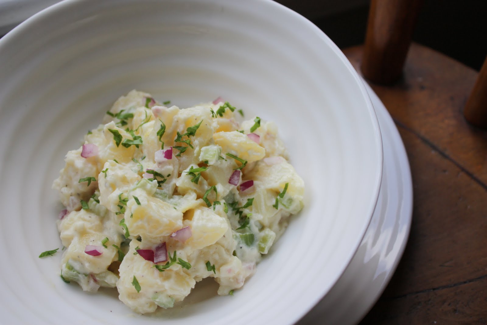Cackalackyfoodie Potato salad and a little comfort