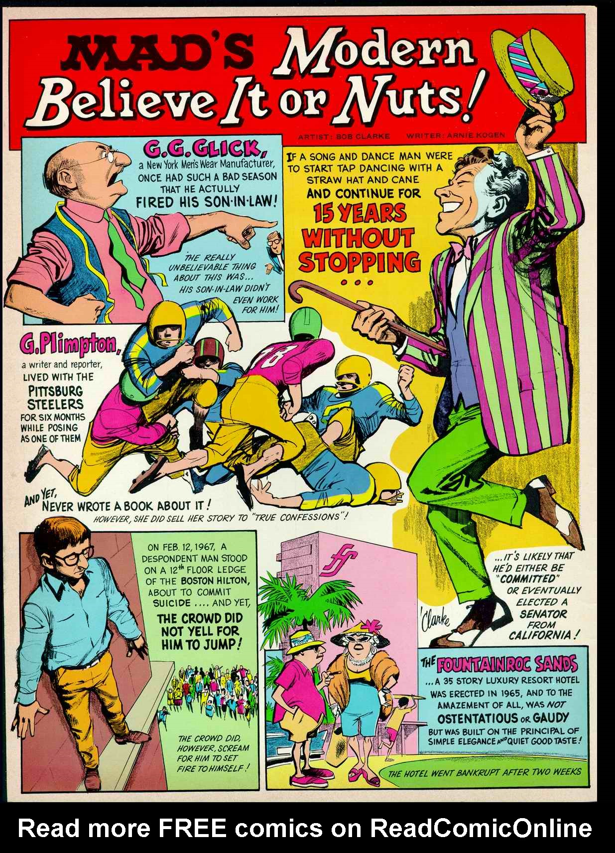 Read online MAD comic -  Issue #122 - 2