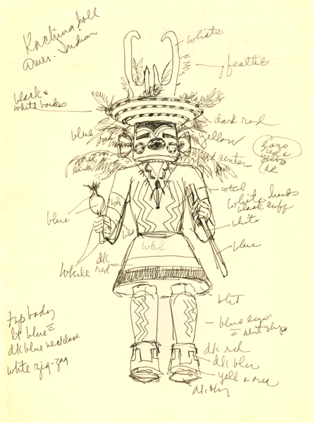 kachina doll coloring pages - photo #3