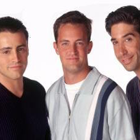 Joey, Chandler and Ross