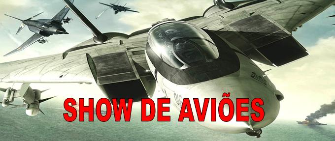 show de aviões