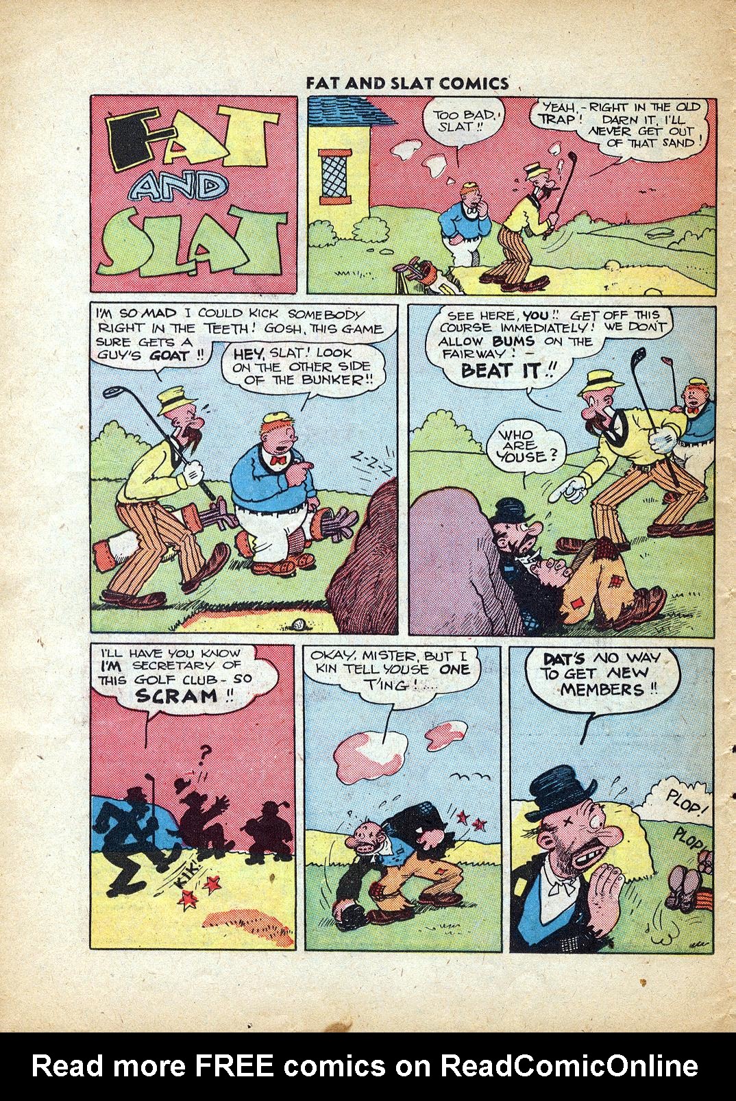 Read online Fat and Slat comic -  Issue #4 - 28