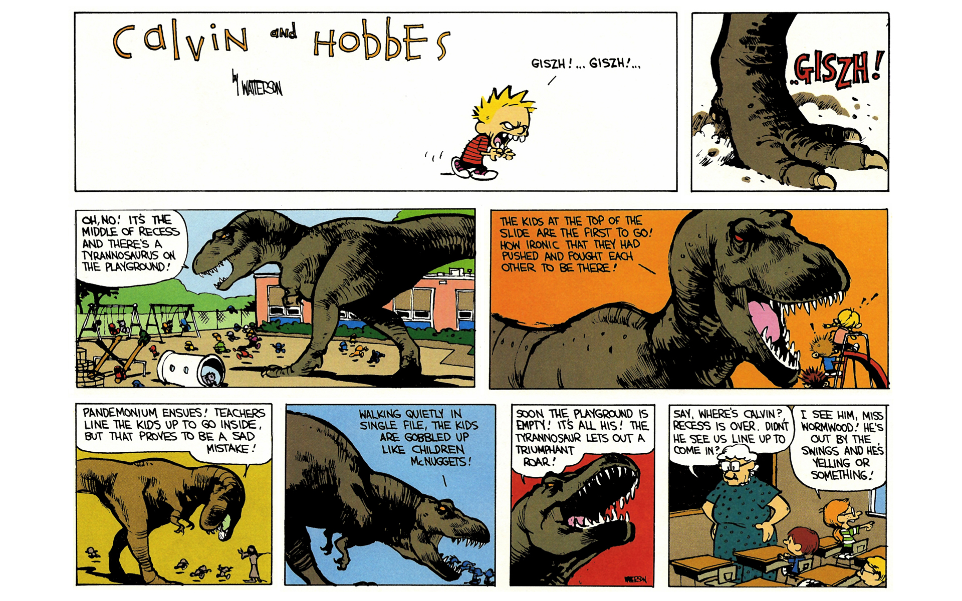 Read online Calvin and Hobbes comic -  Issue #6 - 20