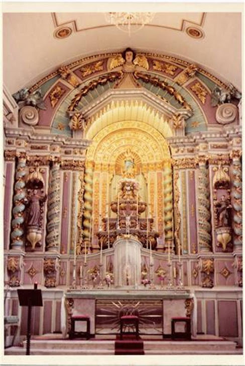 capela mor reformada em 1963