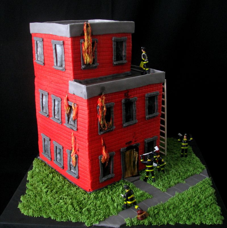 Fireman's Groom's Cake