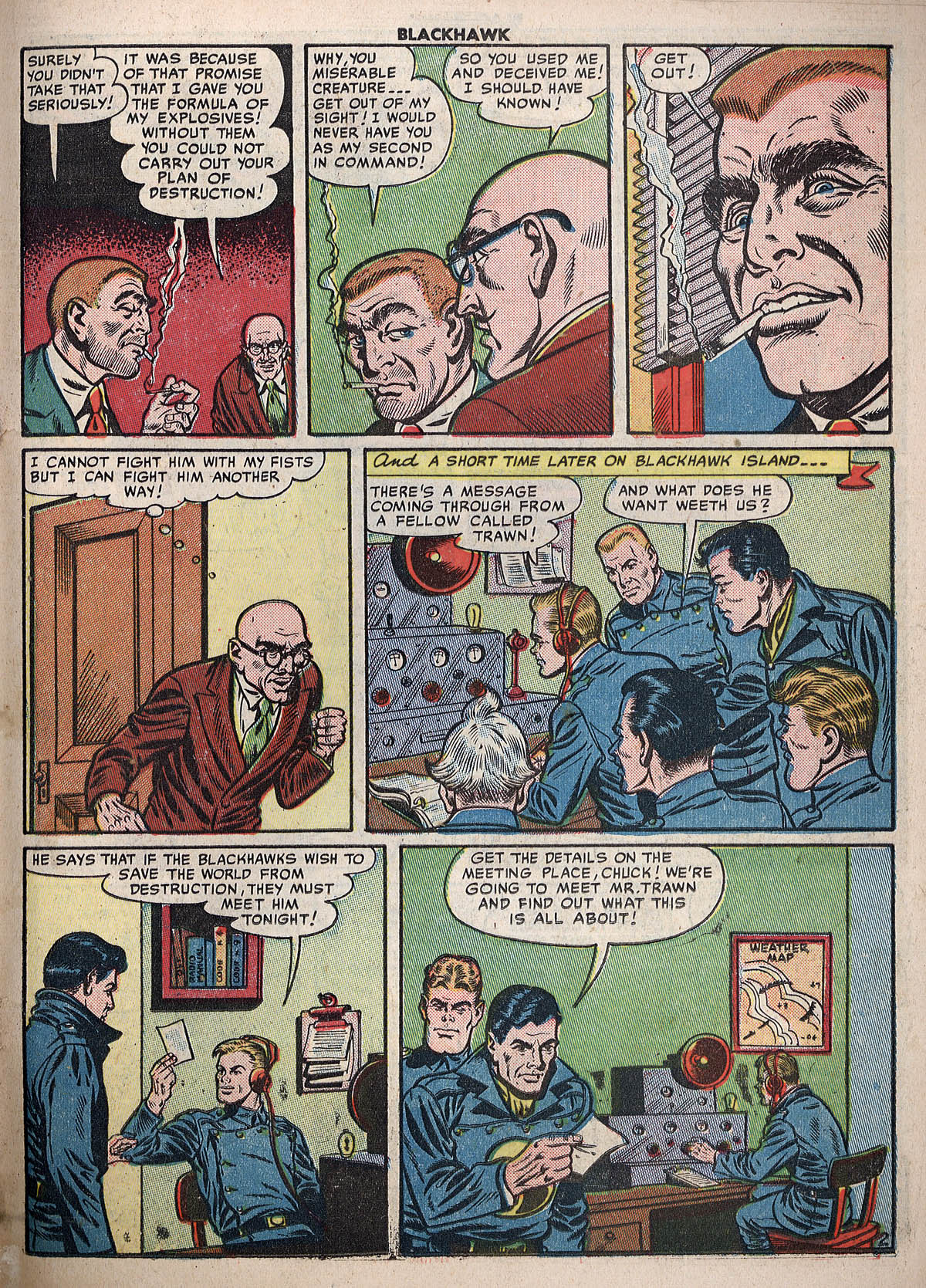 Read online Blackhawk (1957) comic -  Issue #46 - 19