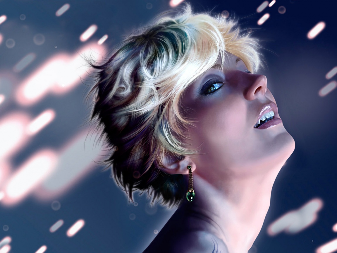 wallpaper 3D Girl wallpaper