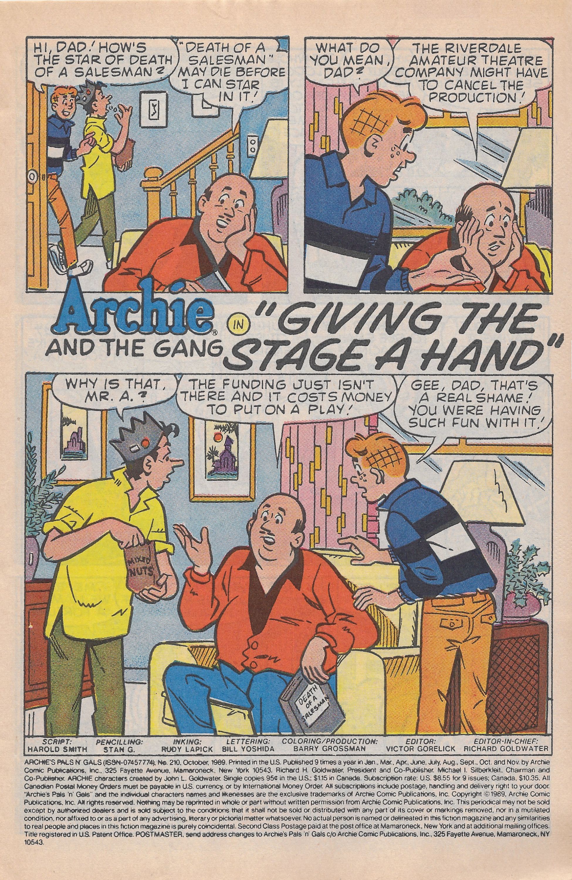 Read online Archie's Pals 'N' Gals (1952) comic -  Issue #210 - 3