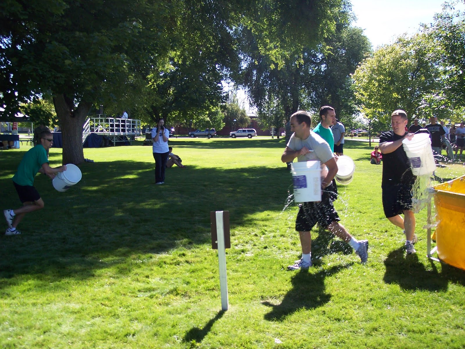 Ward Family Base Picnic Relay Race