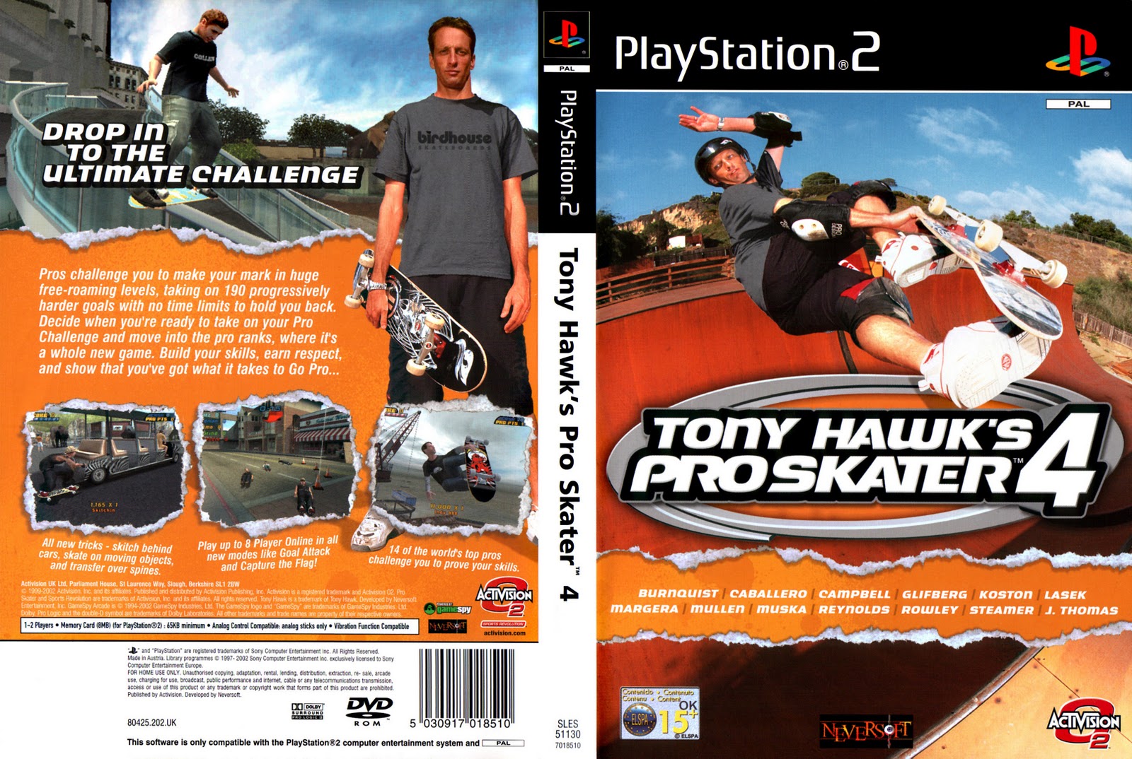 Na pista do skate, relembre os jogos do Tony Hawk